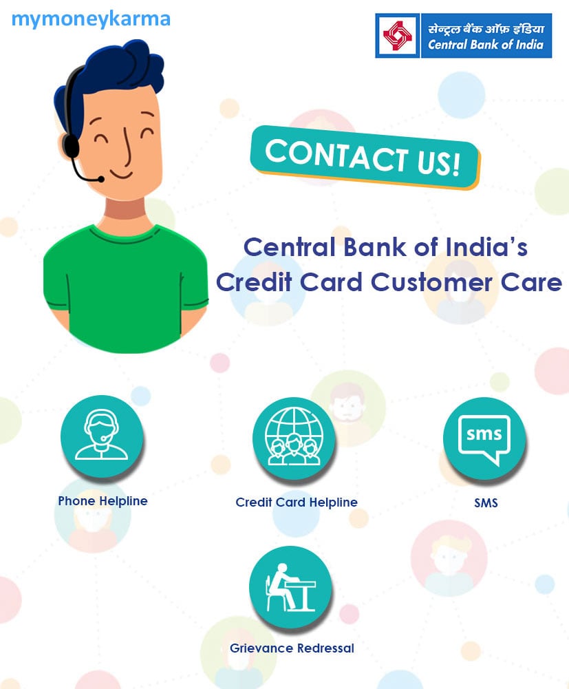 central bank of india credit card Customer Care