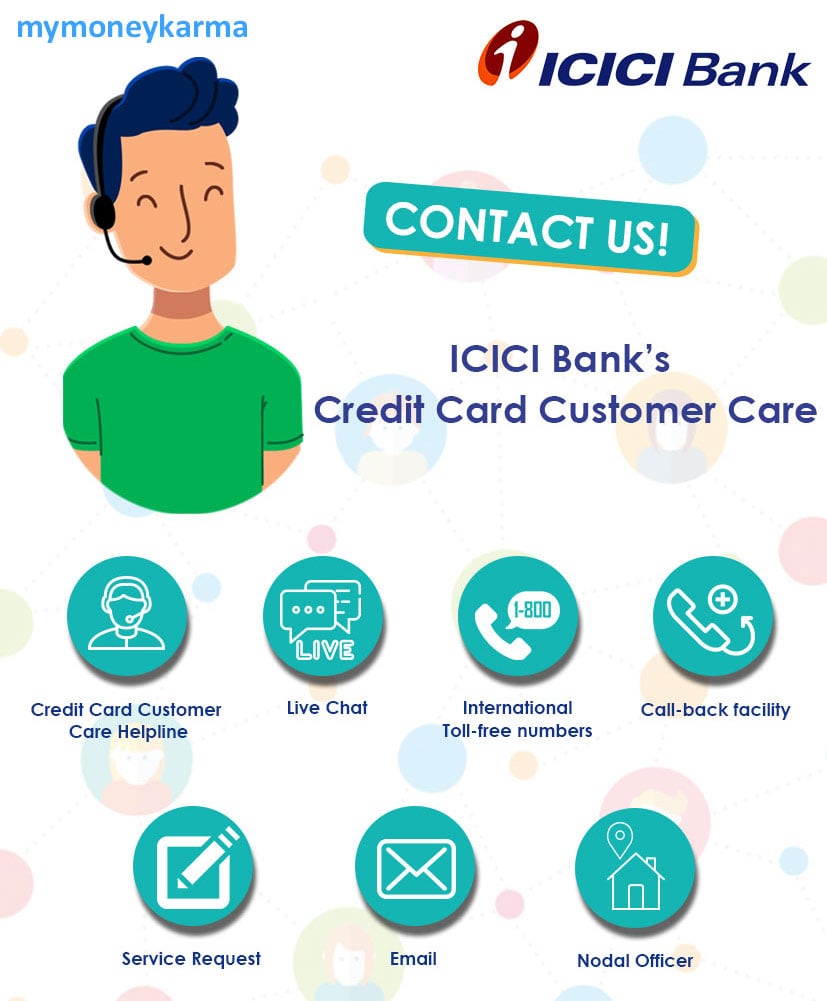 ICICI Bank credit card Customer Care