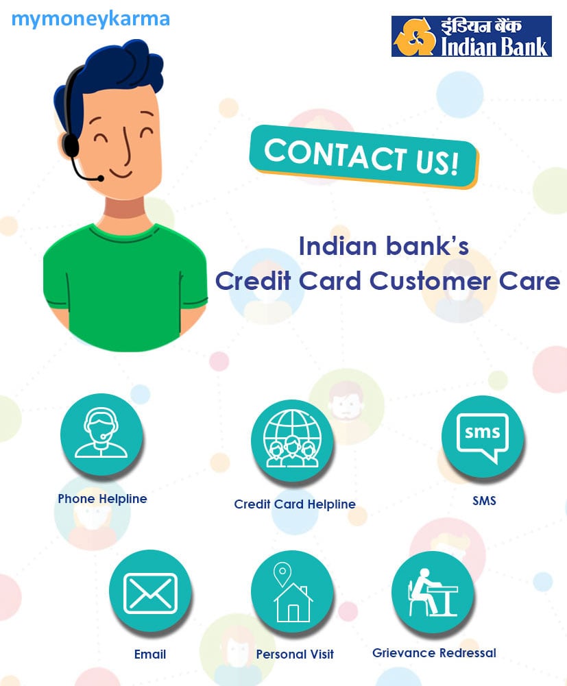 Indian Bank credit card Customer Care