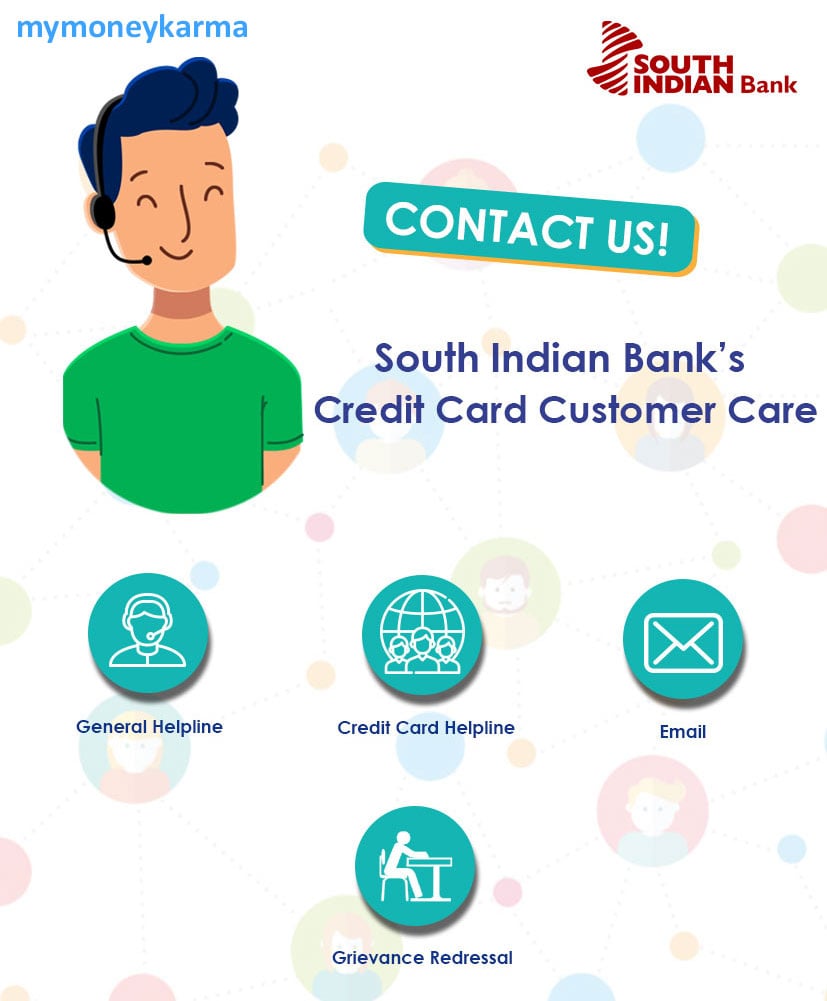 south Indian Bank credit card Customer Care