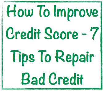 how to improve credit score
