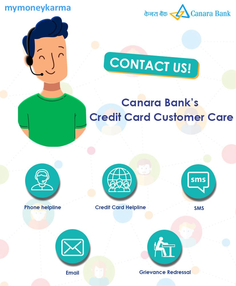 Canara Bank credit card Customer Care