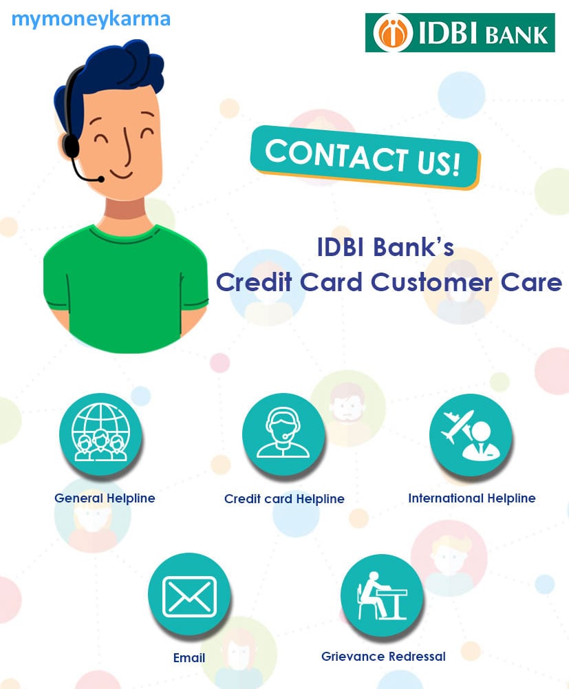 idbi bank credit card Customer Care