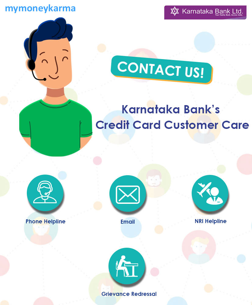 karnataka Bank credit card Customer Care