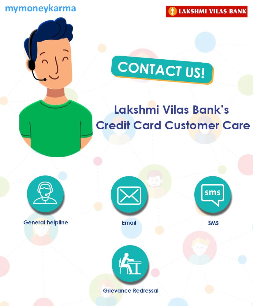 Lakshmi Vilas Bank credit card Customer Care