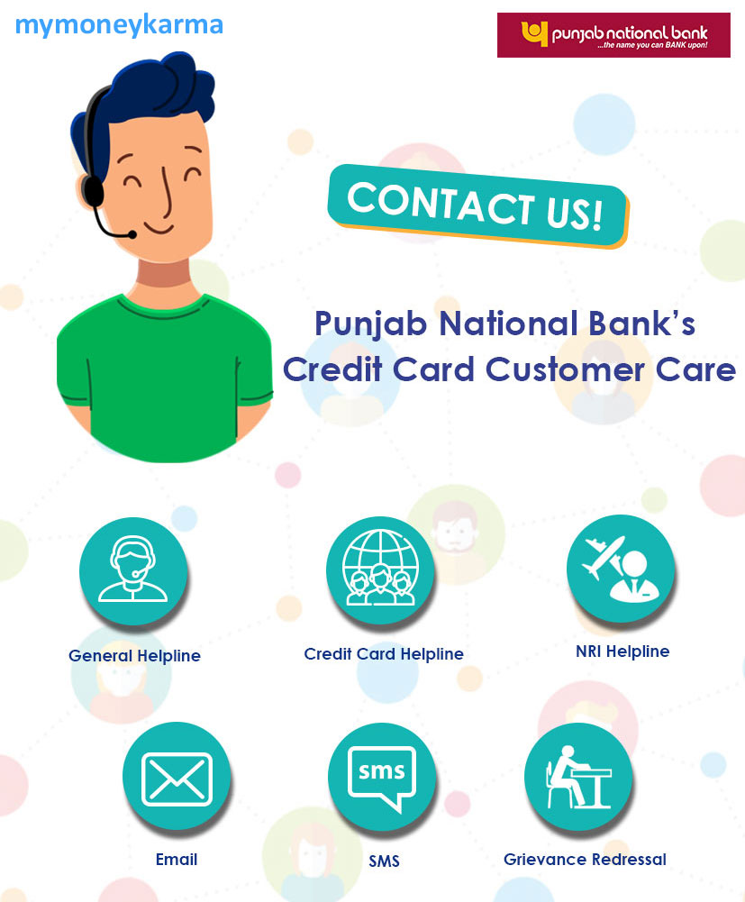 Punjab National Bank credit card Customer Care