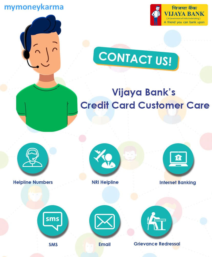 vijaya-bank credit card Customer Care
